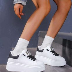 Buty Sportowe damskie 1026-5924-LA315 (12par∕36-41) biały