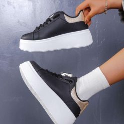 Buty Sportowe damskie 1026-5925-LA315 (12par∕36-41) czarny