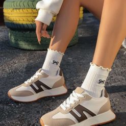 Buty Sportowe damskie 1026-5964-BL593 (12par∕36-41) khaki