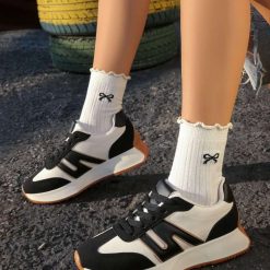 Buty Sportowe damskie 1026-5965-BL593 (12par∕36-41) czarny