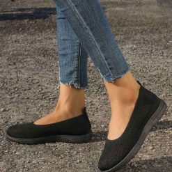 Buty Sportowe Wsuwane damskie 1026-5972-NB738 (12par∕36-41) czarny