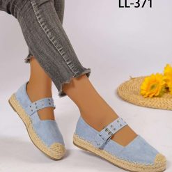 Espadryle damskie 1026-5975-LL371 (12par∕36-41) niebieski