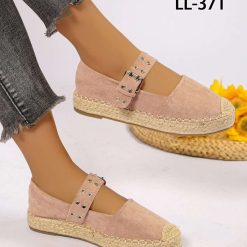 Espadryle damskie 1026-5976-LL371 (12par∕36-41) khaki