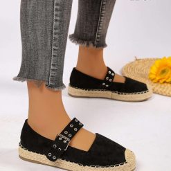 Espadryle damskie 1026-5978-LL371 (12par∕36-41) czarny