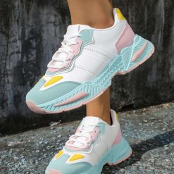 Buty Sportowe damskie 1026-6017-BL572 (12par∕36-41) zielony