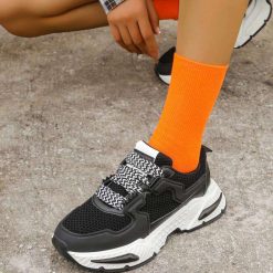 Buty Sportowe damskie 1026-6024-BL570 (12par∕36-41) czarny