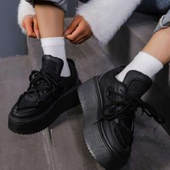 Buty Sportowe damskie 1026-6077-BL596 (12par∕36-41) czarny