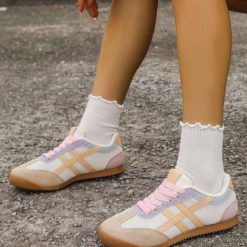 Buty Sportowe damskie 1026-6080-BL580 (12par∕36-41) kamelowy