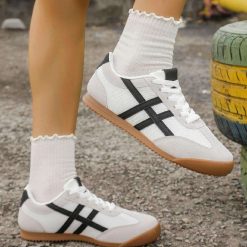 Buty Sportowe damskie 1026-6082-BL580 (12par∕36-41) biały