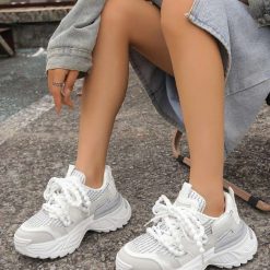 Buty Sportowe damskie 1026-6084-BL569 (12par∕36-41) biały