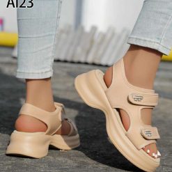 Sandały damskie 1026-6103-AI23 (12par∕36-41) khaki