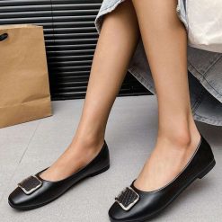 Baleriny damskie 1026-6112-ZA62 (12par∕36-41) czarny