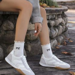Buty Sportowe damskie 1026-6164-BL581 (12par∕36-41) biały