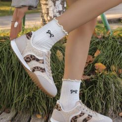Buty Sportowe damskie 1026-6166-BL581 (12par∕36-41) panterka