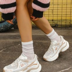 Buty Sportowe damskie 1026-6176-LA306 (12par∕36-41) beżowy