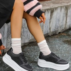 Buty Sportowe damskie 1026-6181-LA312 (12par∕36-41) czarny