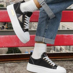 Buty Sportowe damskie 1026-6230-LA311 (12par∕36-41) czarny