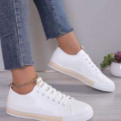 Buty Sportowe damskie 1026-6336-LA221 (12par∕36-41) złoty