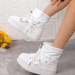 Buty Śniegowe damskie 1026-6353-JJ61 (12par∕36-41) biały