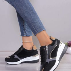 Buty Sportowe damskie 1026-6359-NB716 (12par∕36-41) czarny
