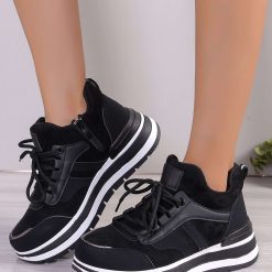Buty Sportowe damskie 1026-6360-NB710 (12par∕36-41) czarny