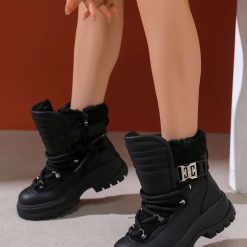 Buty Śniegowe damskie 1026-6370-JJ80 (12par∕36-41) czarny