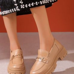 Mokasyny damskie 1026-6376-VL249 (12par∕36-41) khaki