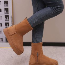 Botki Zimowe EMU damskie 1026-6421-NB705 (12par∕36-41) kamelowy