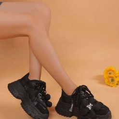 Buty Sportowe damskie 1026-6503-BL526 (12par∕36-41) czarny