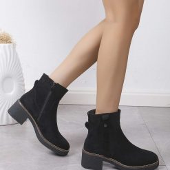 Botki damskie 1026-6511-KE229 (12par∕36-41) czarny