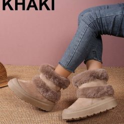 Botki Zimowe EMU damskie 1026-6542-VL237 (12par∕36-41) khaki