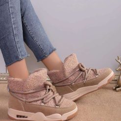 Buty Śniegowe damskie 1026-6550-NB696 (12par∕36-41) khaki