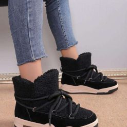 Buty Śniegowe damskie 1026-6553-NB696 (12par∕36-41) czarny