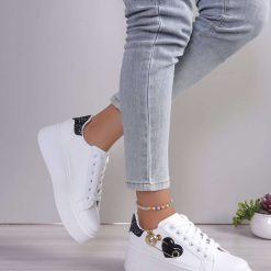 Buty Sportowe damskie 1026-6568-LA288 (12par∕36-41) czarny