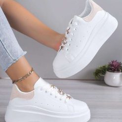 Buty Sportowe damskie 1026-6708-LA260 (12par∕36-41) beżowy