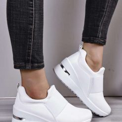 Buty Sportowe Rzepy damskie 1026-6723-NB687 (12par∕36-41) biały