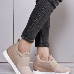 Buty Sportowe Rzepy damskie 1026-6724-NB687 (12par∕36-41) khaki