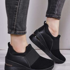 Buty Sportowe Rzepy damskie 1026-6725-NB687 (12par∕36-41) czarny