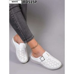 Klapki damskie 1026-6745-HU515P (12par∕36-41) biały