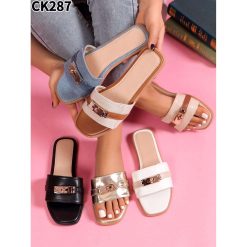 Klapki damskie Kolor do wyboru 1026-6776-CK287 (12par∕36-41)