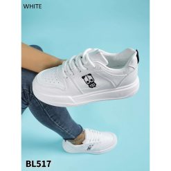 Buty Sportowe damskie 1026-6789-BL517 (12par∕36-41) biały