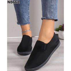 Trampki Wsuwane damskie 1026-6812-NB662 (12par∕36-41) czarny