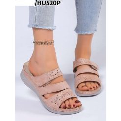 Klapki damskie 1026-6815-HU520P (12par∕36-41) różowy