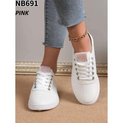 Buty Sportowe damskie 1026-6850-NB691 (12par∕36-41) różowy