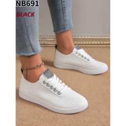 Buty Sportowe damskie 1026-6852-NB691 (12par∕36-41) czarny