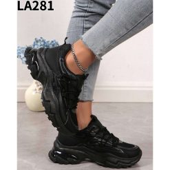 Buty Sportowe damskie 1026-6864-LA281 (12par∕36-41) czarny