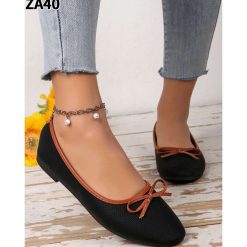 Baleriny damskie 1026-6873-ZA40 (12par∕36-41) czarny