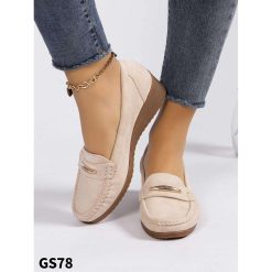 Mokasyny damskie 1026-6876-GS78 (12par∕36-41) beżowy