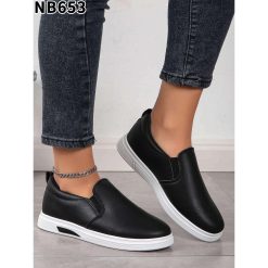 Buty Sportowe Wsuwane damskie 1026-6881-NB653 (12par∕36-41) czarny