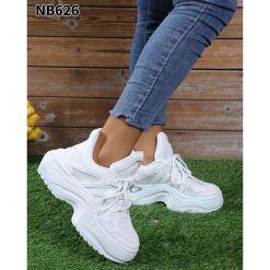 Buty Sportowe damskie 1026-6912-NB626 (12par∕36-41) biały